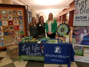 Donate Life - Let Life Bloom Tabling at Halifax Health