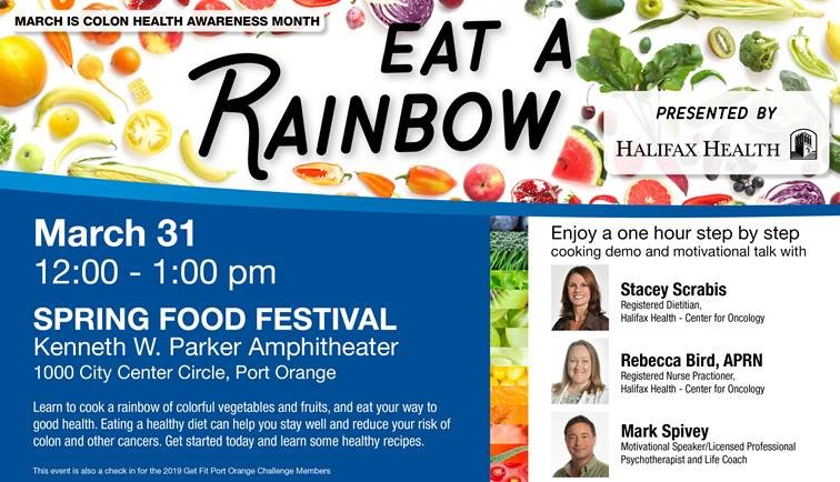 Eat A Rainbow Colon Health Event