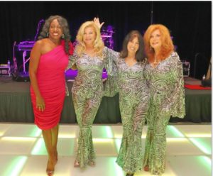 Three women at 2019 Bahama Casual event