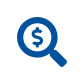 search dollar sign icon